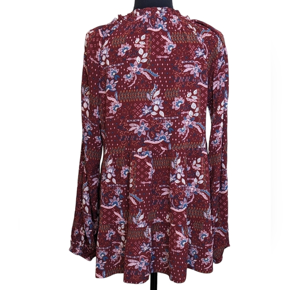 JODIFL | Women's Floral Print Baby Doll Top Size M - Picture 2 of 8